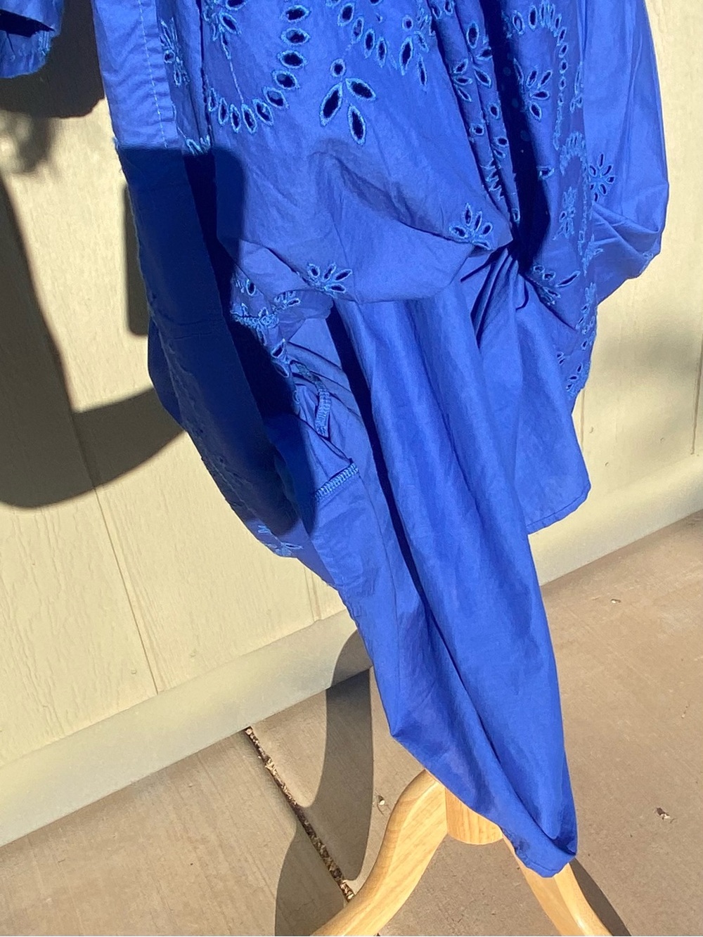 Old Navy XL Royal Blue V-Neck Mini Dress - Picture 6 of 9